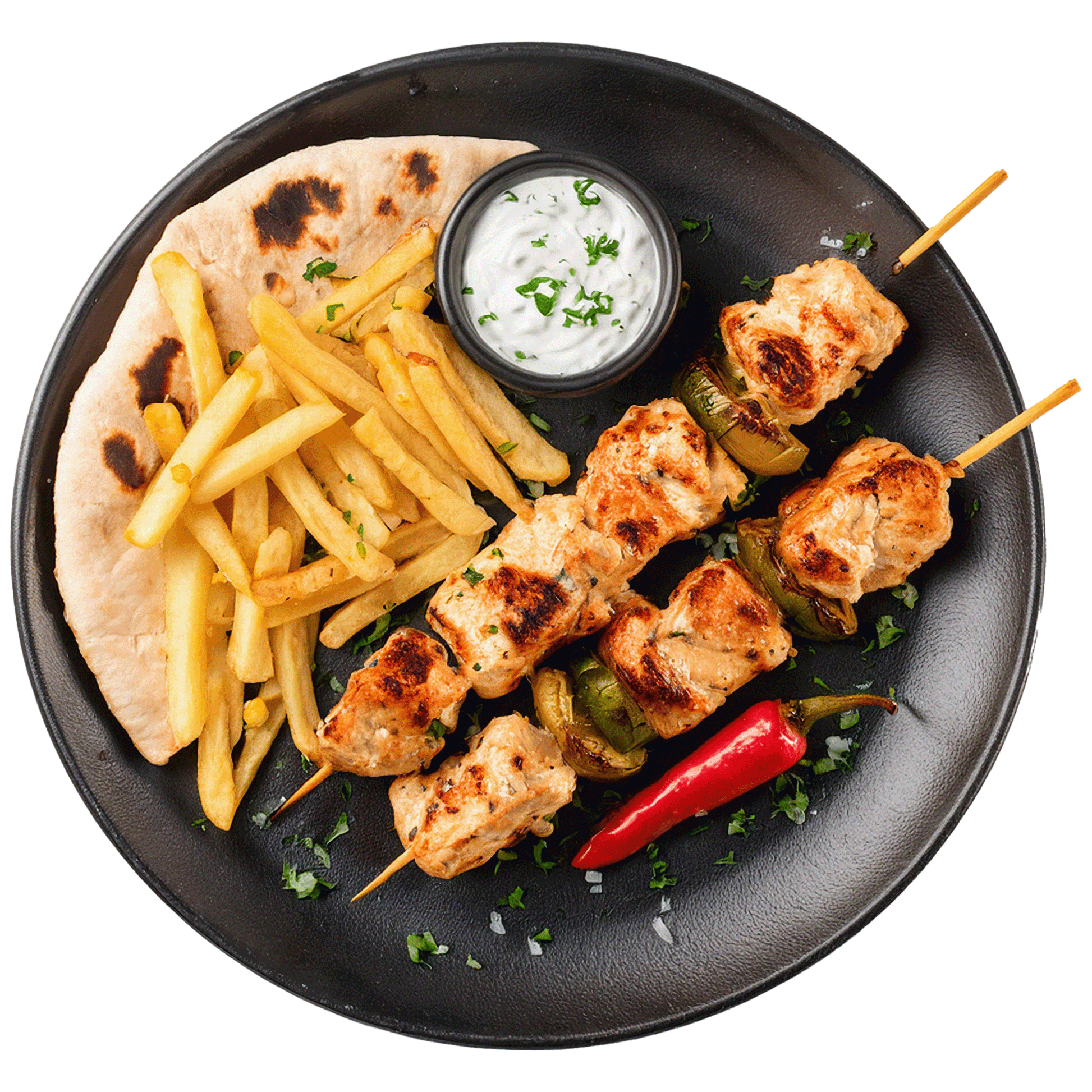 Сувлаки с пилешко месо